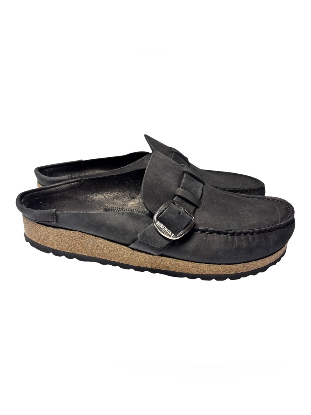 NWOT Birkenstock Black Buckley Clog Size 41 EU or 10/10.5 US